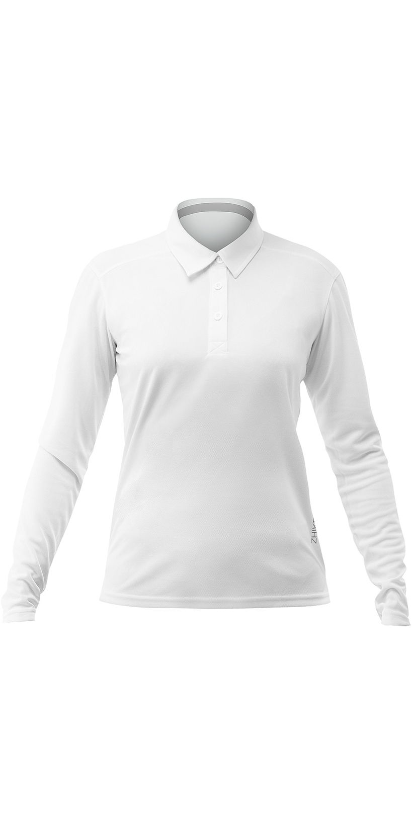 Long sleeve hotsell white polo women's